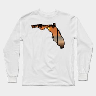 Florida Sunset Long Sleeve T-Shirt